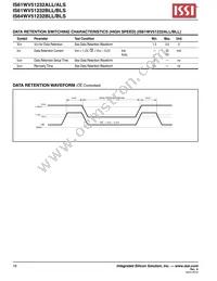 IS61WV51232BLL-10BLI Datasheet Page 16