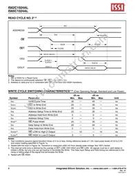 IS62C1024AL-35TI-TR Datasheet Page 6