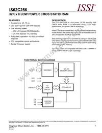 IS62C256-70UI Datasheet Cover