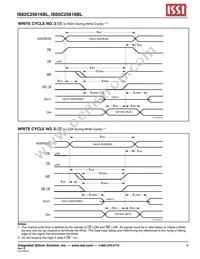 IS62C25616BL-45TLI Datasheet Page 9