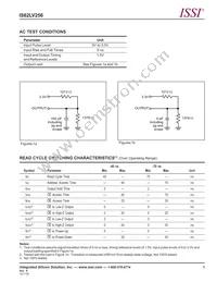 IS62LV256-70UI-TR Datasheet Page 5