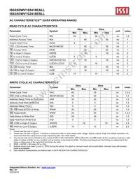 IS62WV102416EALL-55BLI Datasheet Page 7