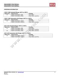 IS62WV102416EALL-55BLI Datasheet Page 14