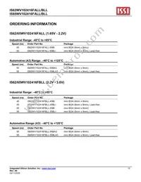 IS62WV102416FBLL-45BLI Datasheet Page 15