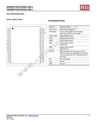 IS62WV102416GALL-55TLI Datasheet Page 2