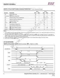 IS62WV10248BLL-55BI-TR Datasheet Page 8