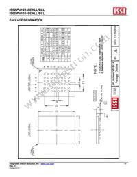 IS62WV10248EBLL-45BLI-TR Datasheet Page 15