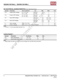 IS62WV12816ALL-70BLI Datasheet Page 4
