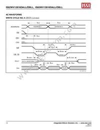 IS62WV12816DBLL-45TLI-TR Datasheet Page 14