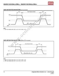 IS62WV12816DBLL-45TLI-TR Datasheet Page 16