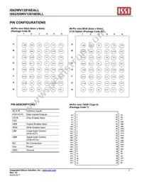 IS62WV12816EALL-55BLI Datasheet Page 2