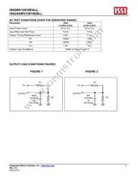 IS62WV12816EALL-55BLI Datasheet Page 5