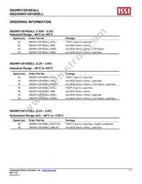 IS62WV12816EALL-55BLI Datasheet Page 15