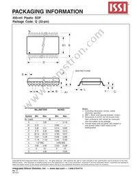 IS62WV1288BLL-55TI-TR Datasheet Page 12
