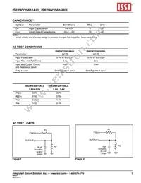 IS62WV25616BLL-55TI-TR Datasheet Page 5