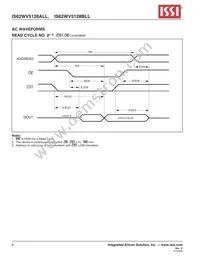 IS62WV5128BLL-55T2I-TR Datasheet Page 8