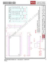 IS62WV5128DBLL-45BI-TR Datasheet Page 17