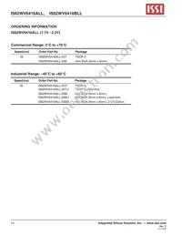 IS62WV6416ALL-55BI-TR Datasheet Page 14