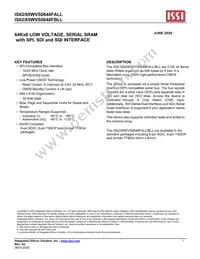 IS62WVS0648FBLL-20NLI Datasheet Cover