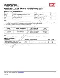 IS62WVS0648FBLL-20NLI Datasheet Page 15