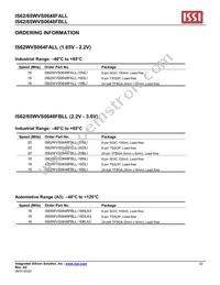 IS62WVS0648FBLL-20NLI Datasheet Page 22