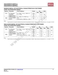 IS62WVS1288FBLL-20NLI Datasheet Page 18