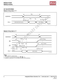 IS63LV1024L-12J-TR Datasheet Page 6