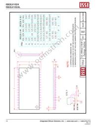 IS63LV1024L-12J-TR Datasheet Page 14