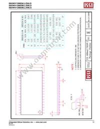 IS63WV1288DBLL-10KLI Datasheet Page 19