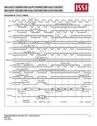 IS64LF12836EC-7.5B3LA3 Datasheet Page 18