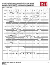 IS64LF12836EC-7.5B3LA3 Datasheet Page 19