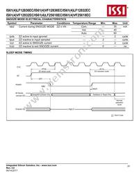 IS64LF12836EC-7.5B3LA3 Datasheet Page 20