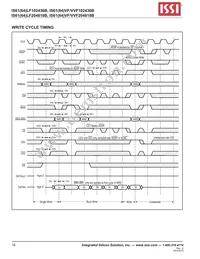 IS64LF204818B-7.5TQLA3 Datasheet Page 18