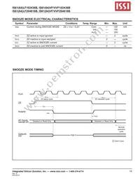 IS64LF204818B-7.5TQLA3 Datasheet Page 19