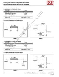 IS64LPS102436B-166B2LA3-TR Datasheet Page 16