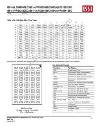 IS64LPS12832EC-200TQLA3 Datasheet Page 4
