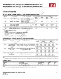 IS64LPS12832EC-200TQLA3 Datasheet Page 16