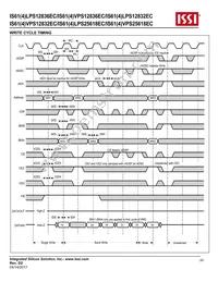 IS64LPS12832EC-200TQLA3 Datasheet Page 20