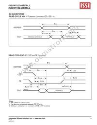 IS64WV10248EDBLL-10BLA3 Datasheet Page 9