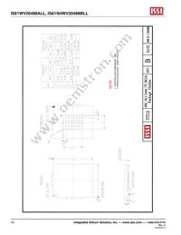 IS64WV20488BLL-10CTLA3 Datasheet Page 18