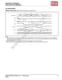 IS64WV51216EDBLL-10BLA3 Datasheet Page 15