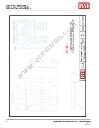 IS64WV51216EDBLL-10BLA3 Datasheet Page 18