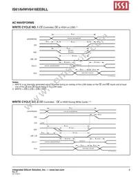 IS64WV6416EEBLL-10CTLA3 Datasheet Page 9