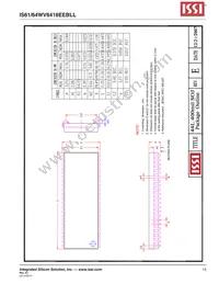 IS64WV6416EEBLL-10CTLA3 Datasheet Page 15