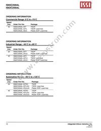 IS65C256AL-25TLA3 Datasheet Page 10