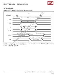IS65WV12816BLL-55TA3-TR Datasheet Page 10