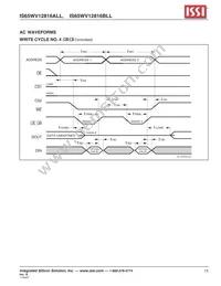 IS65WV12816BLL-55TA3-TR Datasheet Page 13