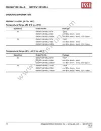 IS65WV12816BLL-55TA3-TR Datasheet Page 16