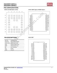 IS65WV1288FBLL-45HLA3 Datasheet Page 2