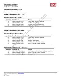 IS65WV1288FBLL-45HLA3 Datasheet Page 13